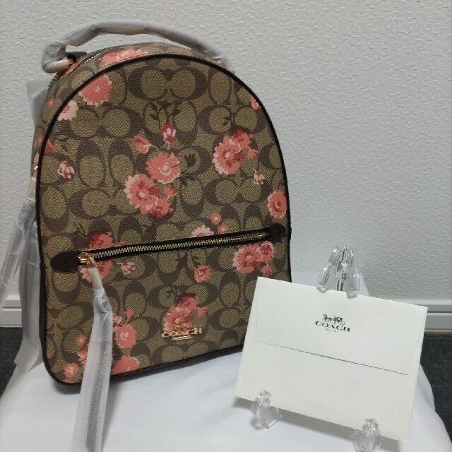 新品　COACH  リュックサック　プレイリーディジー　フローラル　3054