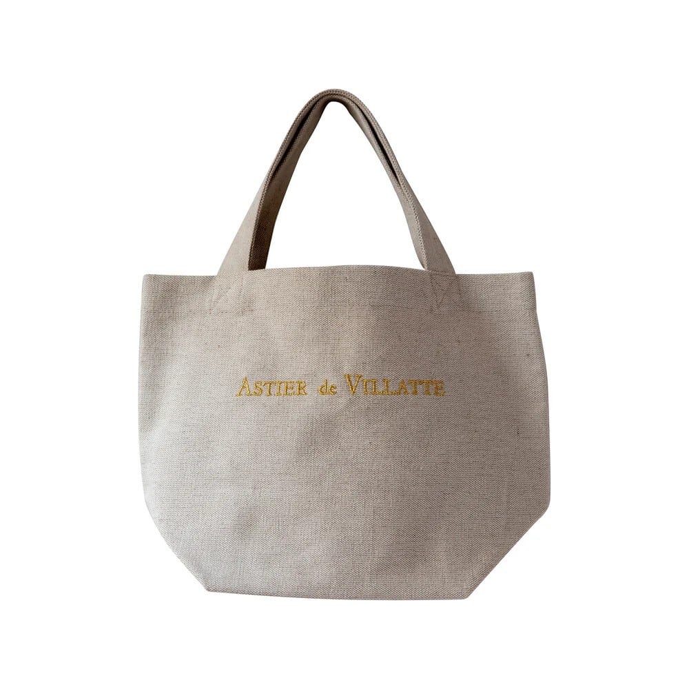 Astier de Villatte Ecru mini tote Bag