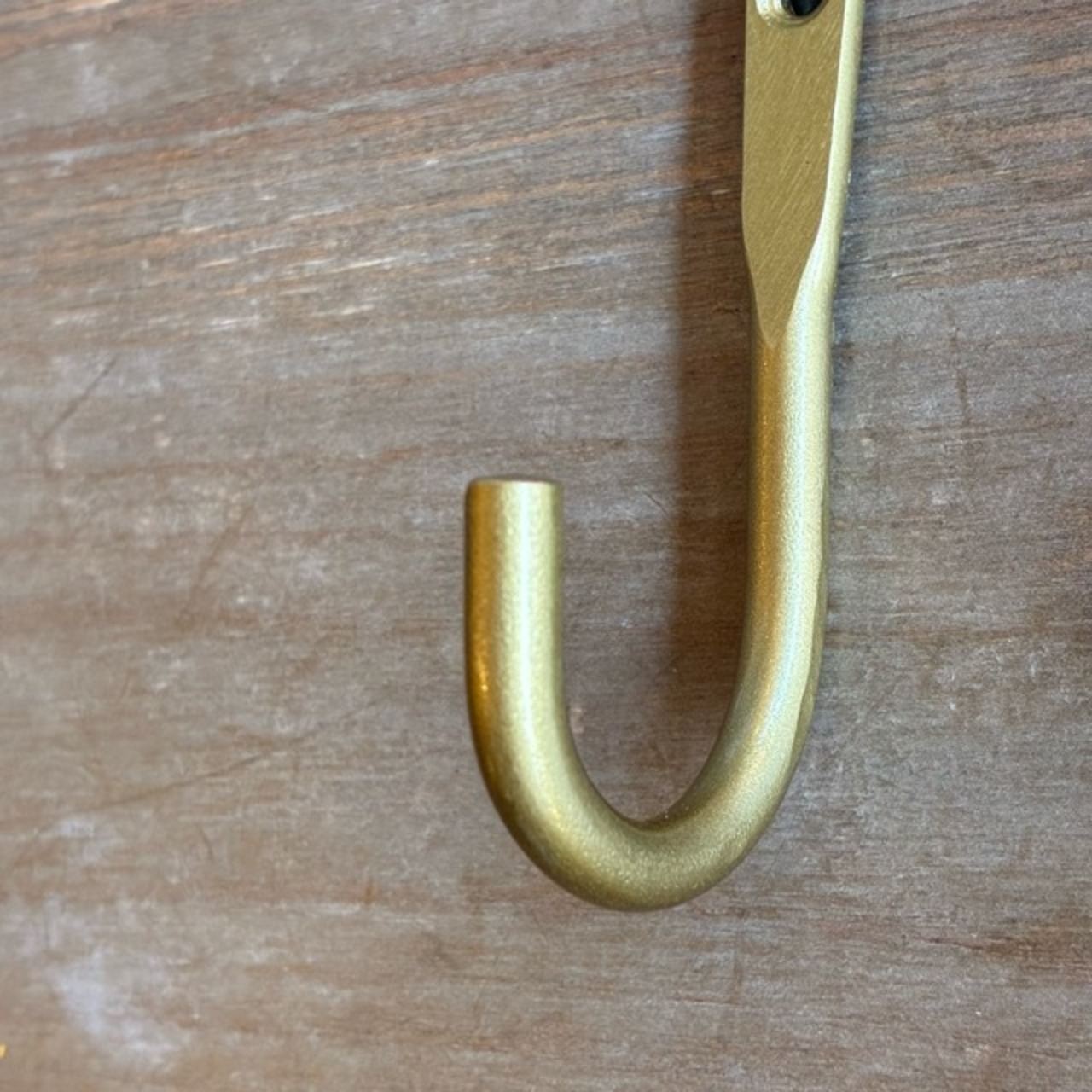 India Iron hook 2color　インド　アイアンフック　全2色　ブラック　ゴールド　DIY　収納　ハンギング　鉄物　壁掛け　ポールフック　ウォールフック　シングルフック