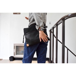 Simva164-0006 Cordura/Leather Pouch L