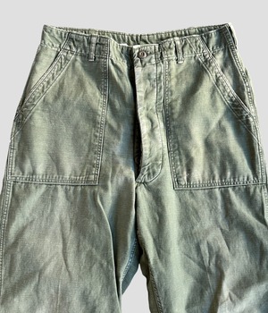-U.S. ARMY- Vintage 60s 34×33 OG107 Baker Pants