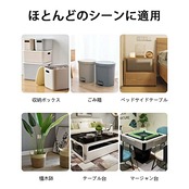 ミニ ボールキャスター 【4枚組】キャスター 貼る 粘着ホイールボックスキャスター ベルトが360度回転、荷重約30kg、収納箱、衣類箱、ビンなどに適しています（4輪）