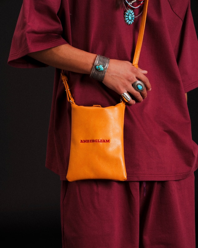 【５月上旬】ミニマルサコッシュ｜アンバーイエロー