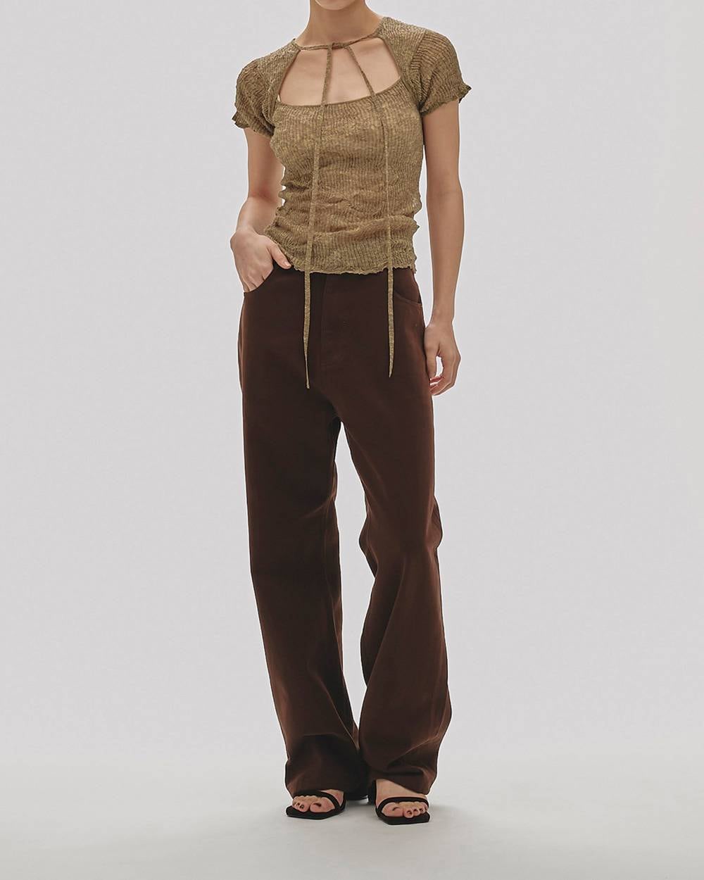 TODAYFUL トゥデイフル 2way Sheer Knittops 12610524 | ANERCA & L.I.V