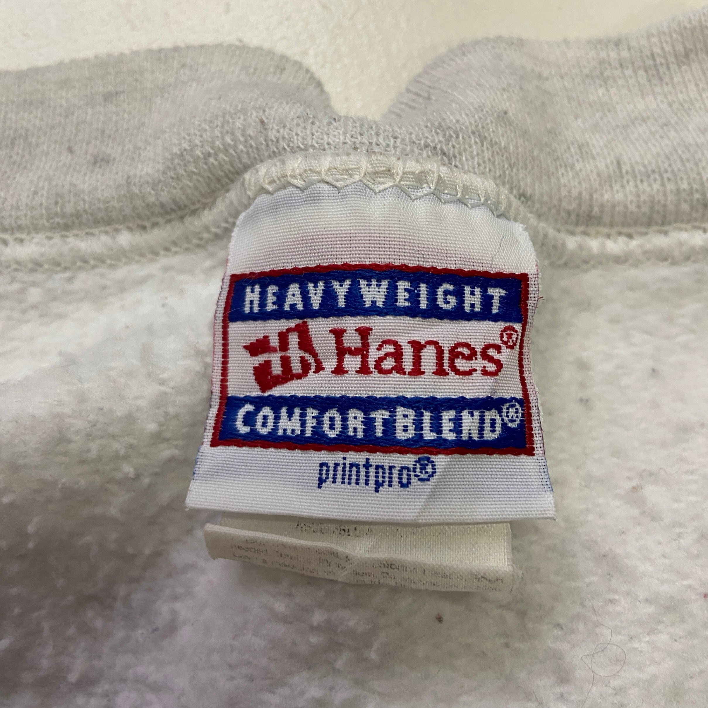 90年代 Hanes ヘインズ レストラン 企業ロゴ 胸ロゴ バックプリント スウェットシャツ メンズXL相当 古着 90s ヴィンテージ ビンテージ  トレーナー グレー【スウェット】【HA10】【CS2301-50】 | cave 古着屋【公式】古着通販サイト