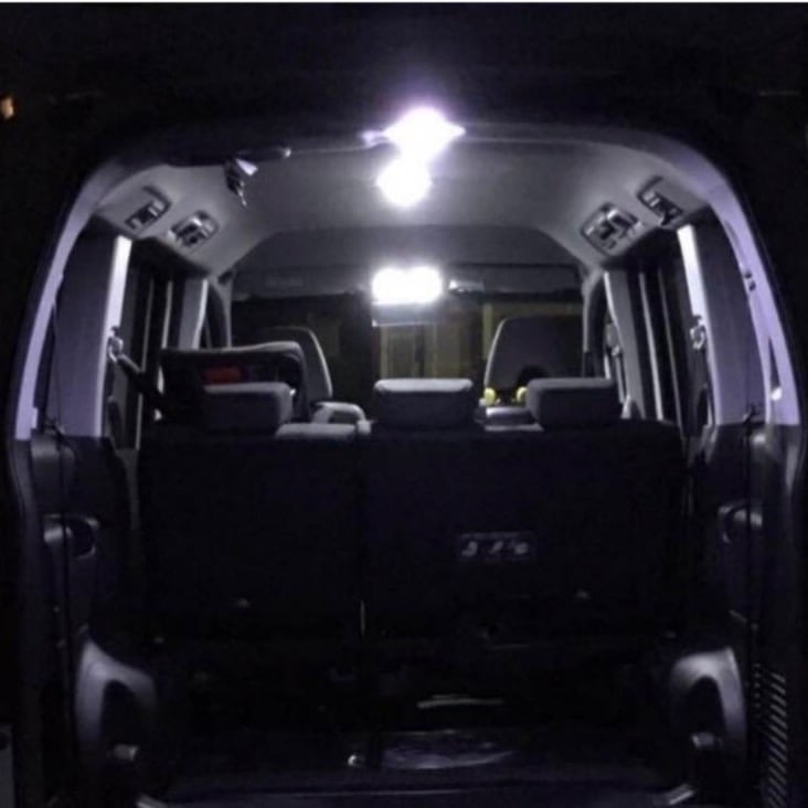 T31 エクストレイル(サンルーフ車) 超豪華版 適合パーツ T10 LED ルームランプ ナンバー灯 バックランプ スモール 読書灯 ウェッジ球  日産 | AmeCanJapan