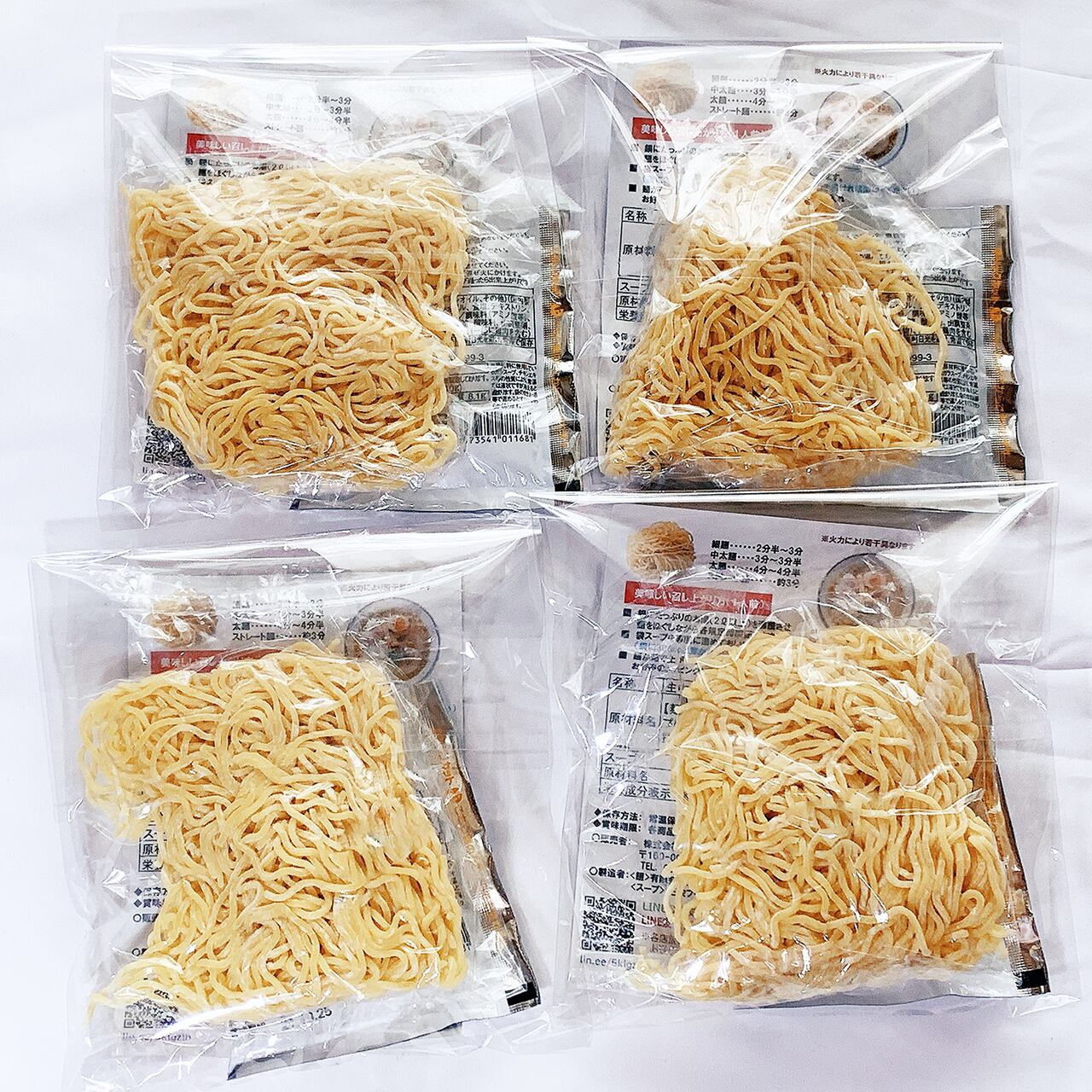 秋田比内地鶏つけ麺 4人前 18セット