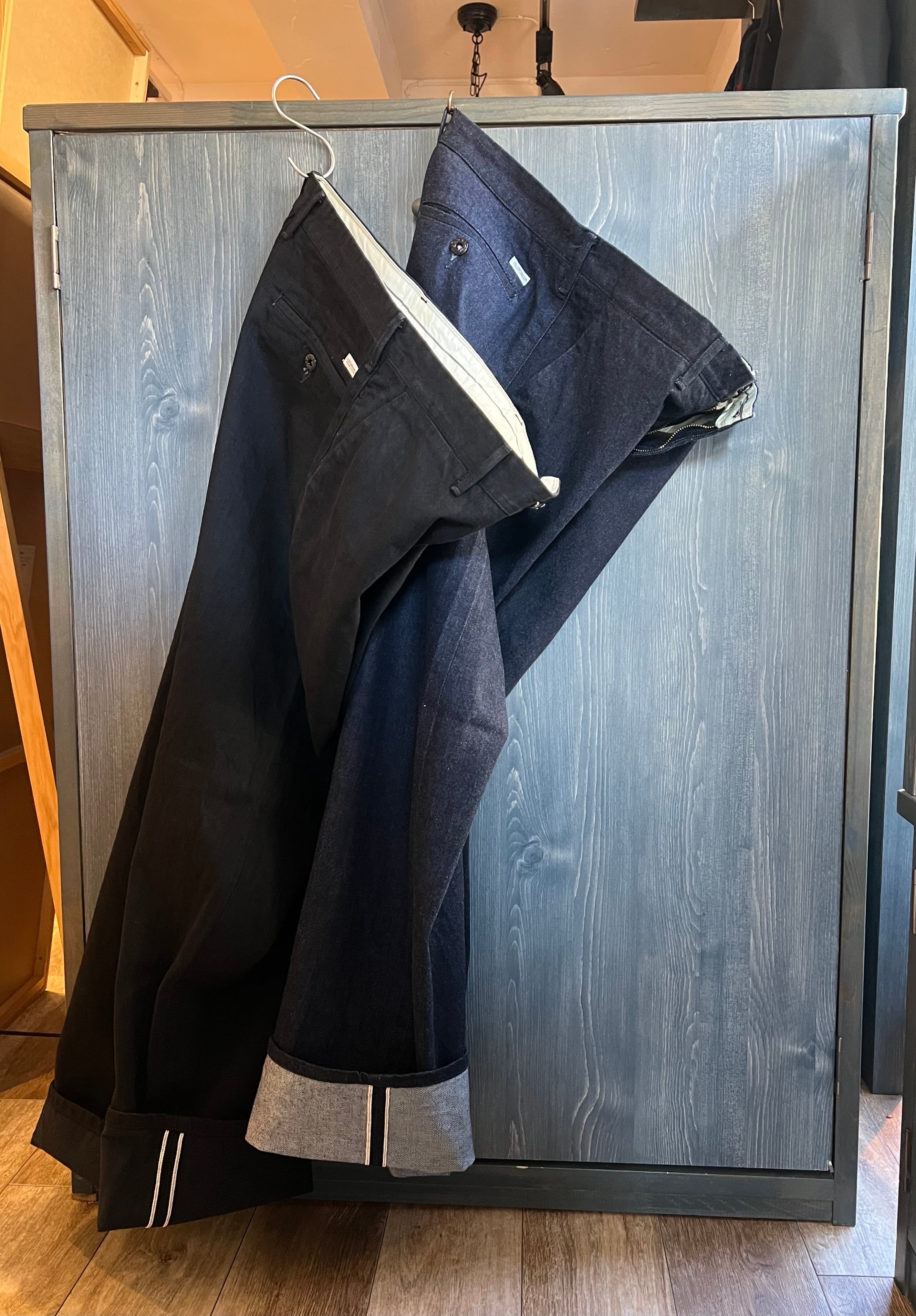 2026NEW} VINTAGE TRUE INDIGO DENIM 13.5ozセルビッチデニム