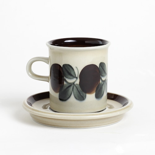 ARABIA アラビア Ruija ルイヤ コーヒーカップ＆ソーサー - 11 北欧ヴィンテージ