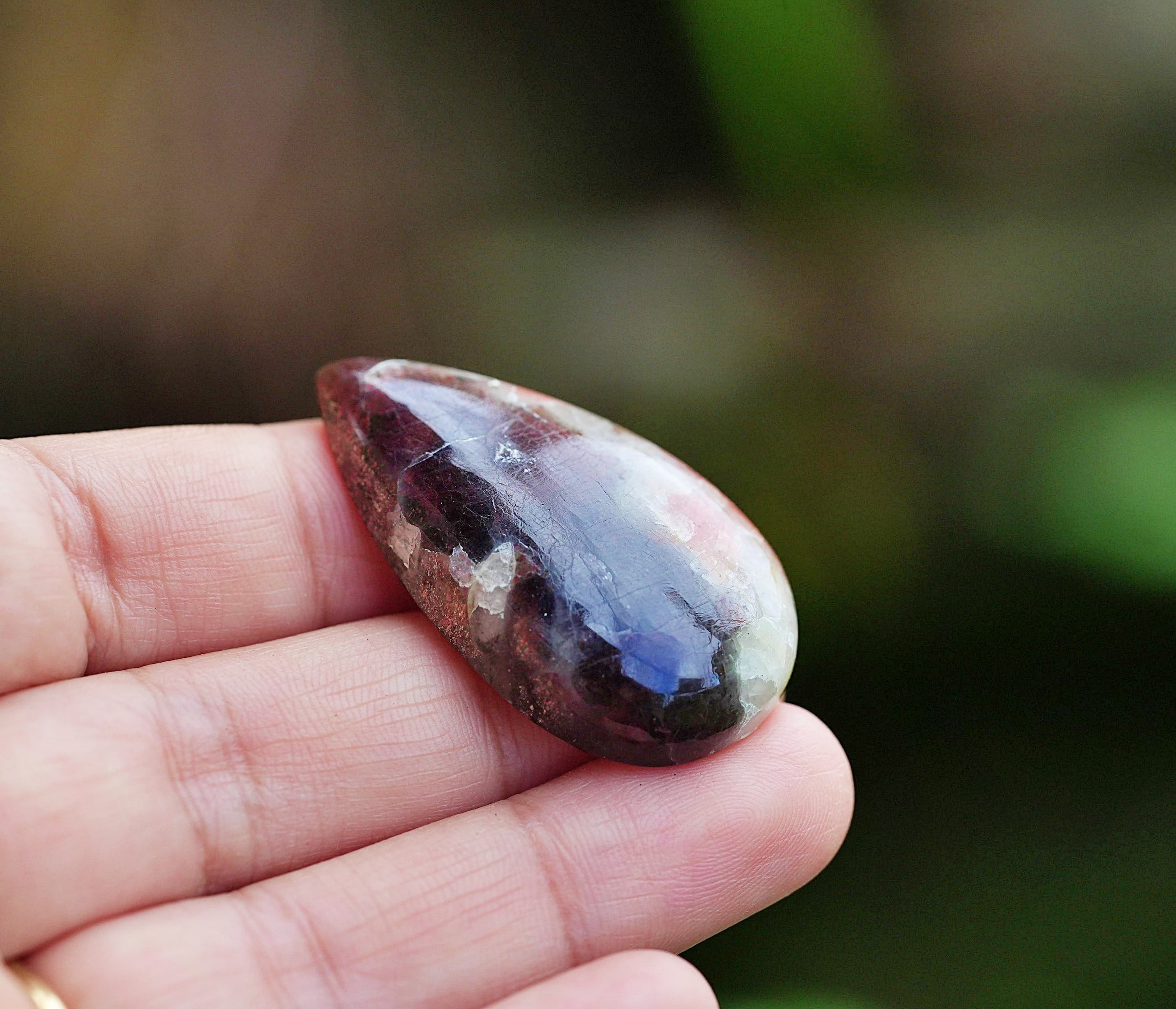 最高品質　アイオライトサンストーン　スフィア 能力向上❁⃘*. アイオライト サンストーン スフィア 原石 天然石 東洋