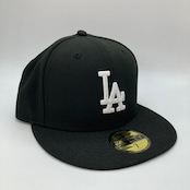 NEW ERA 59FIFTY/5950 ドジャース　LA　ドジャース　ブラック　ホワイト