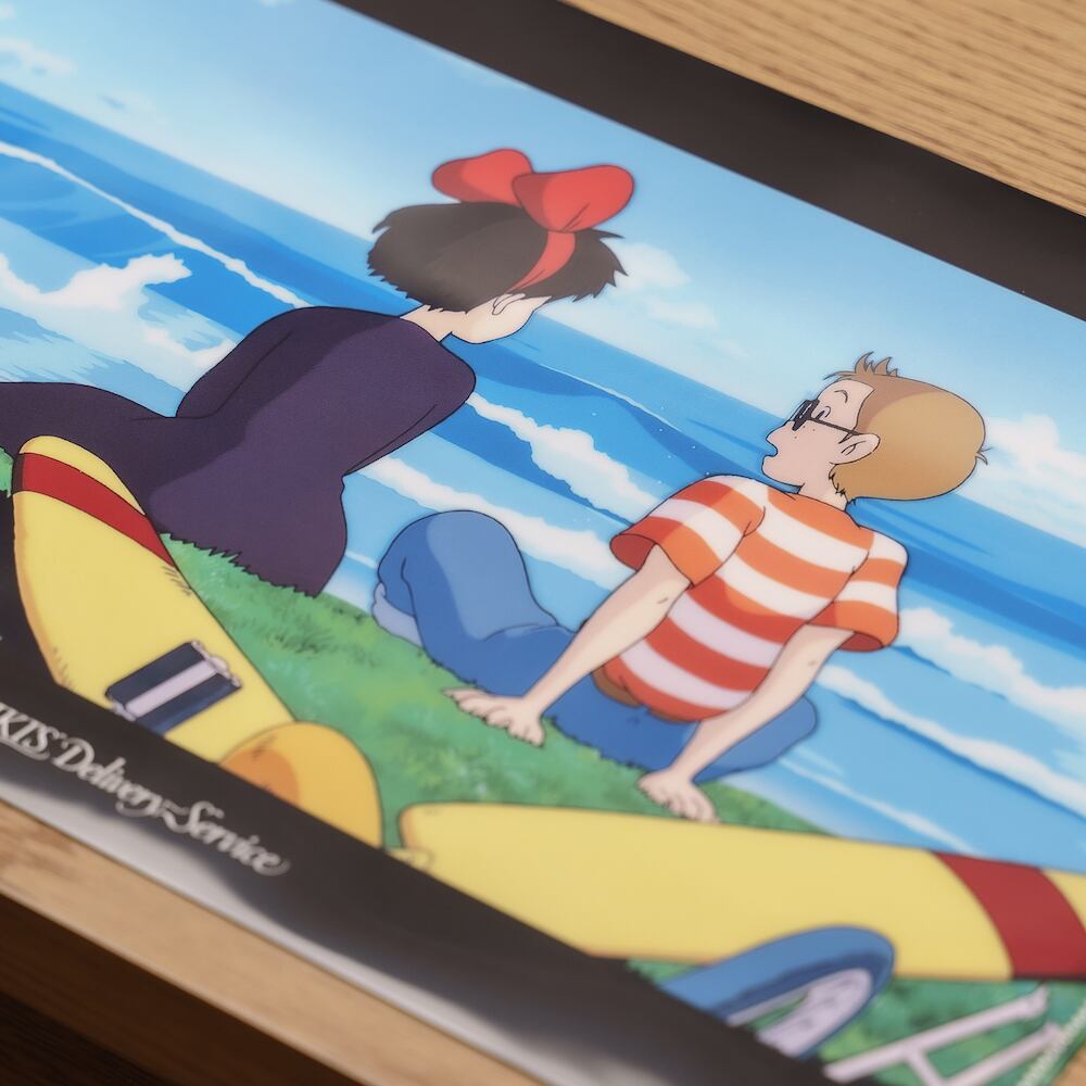 魔女の宅急便 A4クリアファイル 海辺のキキとトンボ（7968） | す