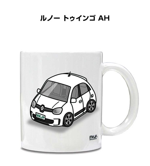 車種別ボディカラーが選べる マグカップ 外車 ルノー トゥインゴ AH