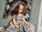 光沢ボーダー　「Nancy Ann Story Book Doll」（日焼けあり） 画像5