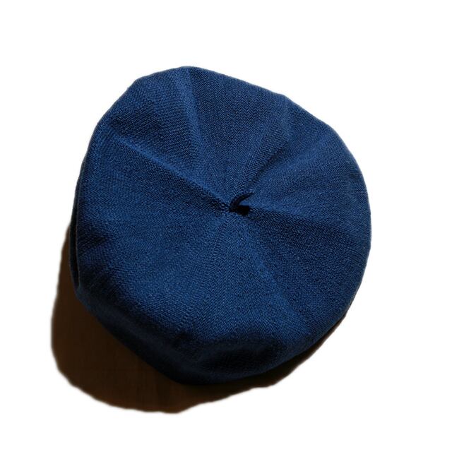 Porter Classic HAND WORK KNIT BERET ポータークラシック ハンドワーク ニット ベレー  （BLUE）（BLACK）【PC-011-701】 TSUGU