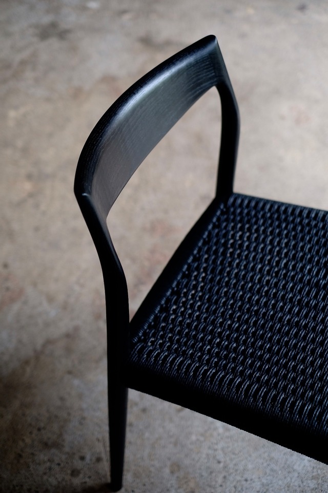 Sail - armless chair - （鉄媒染/ペーパーコード)