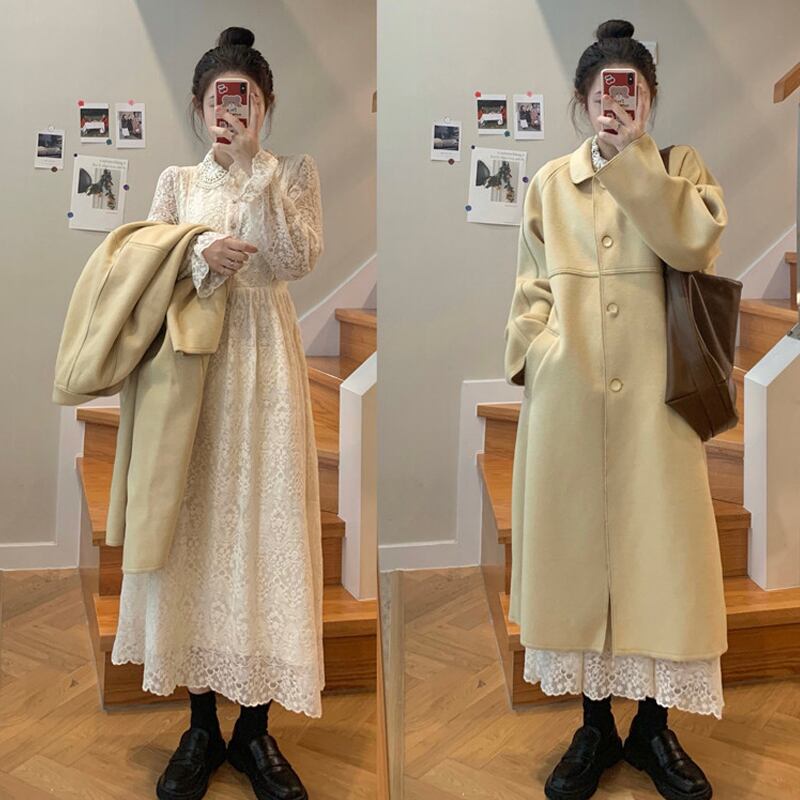 コート スプリングスタイルロング 春物 試着室79112251261