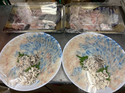 天然寒トラフグ（身欠き・テッサ）セット※冷凍真空パック※2－3人用※