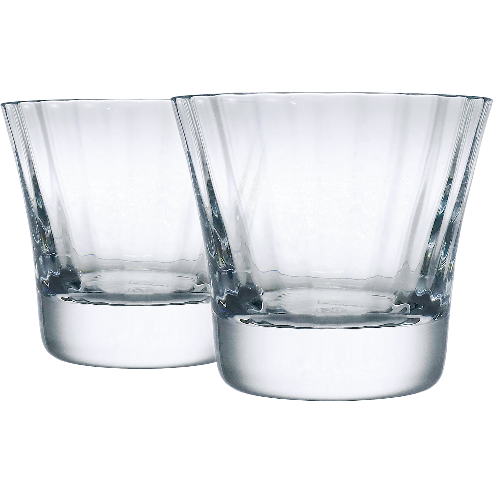 新品未使用、Baccarat クリスタルグラス ミルニュイ2客セット箱入り New BACCARAT バカラ ミルニュイ タンブラー 2客セット ペアグラス