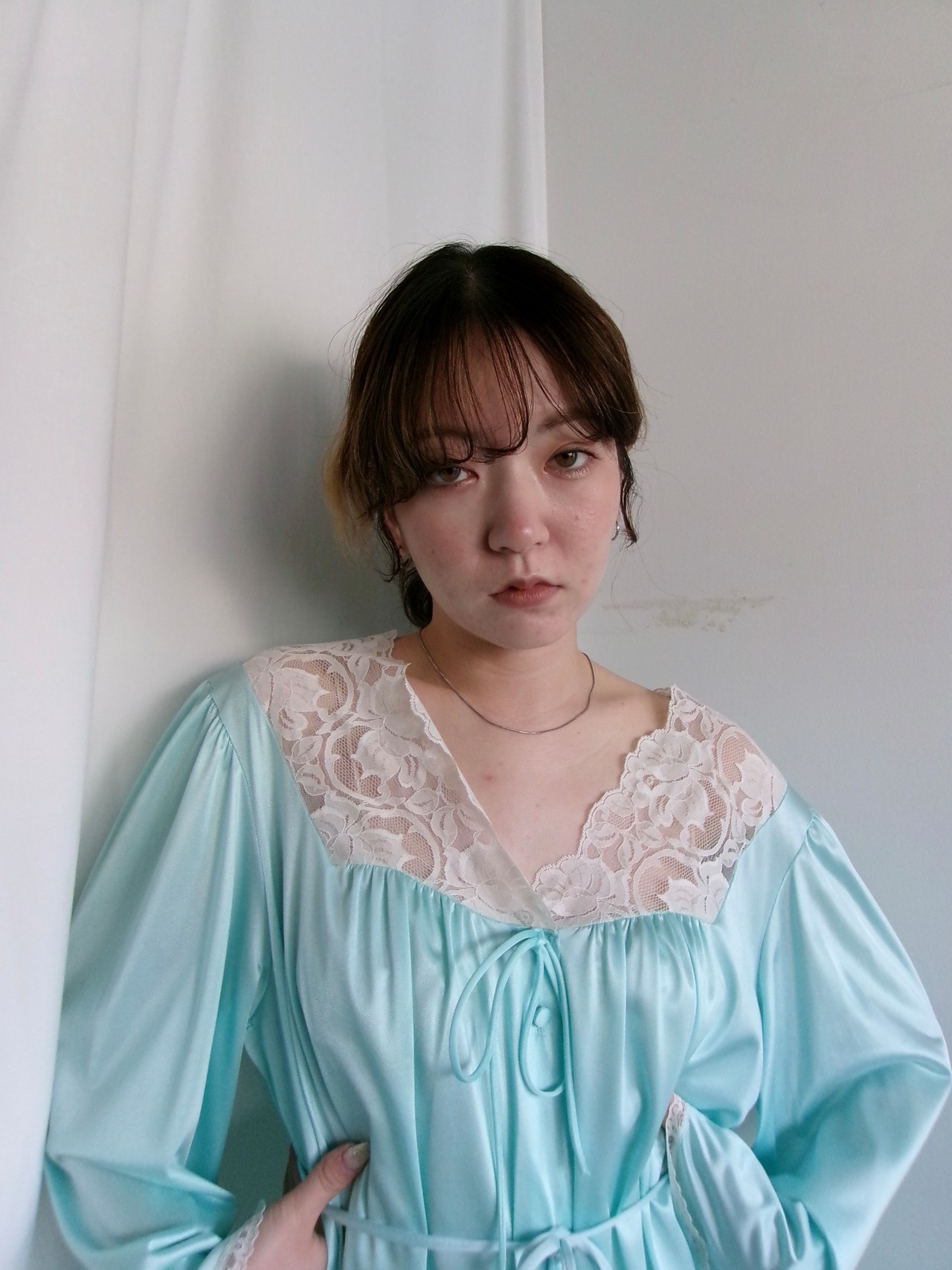 80’s Lingerie gown Made in U.S.A