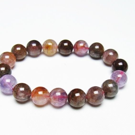 ローズクォーツ ブレスレット 楽天市場】天然石 ローズクォーツ クラック水晶ブレスレット