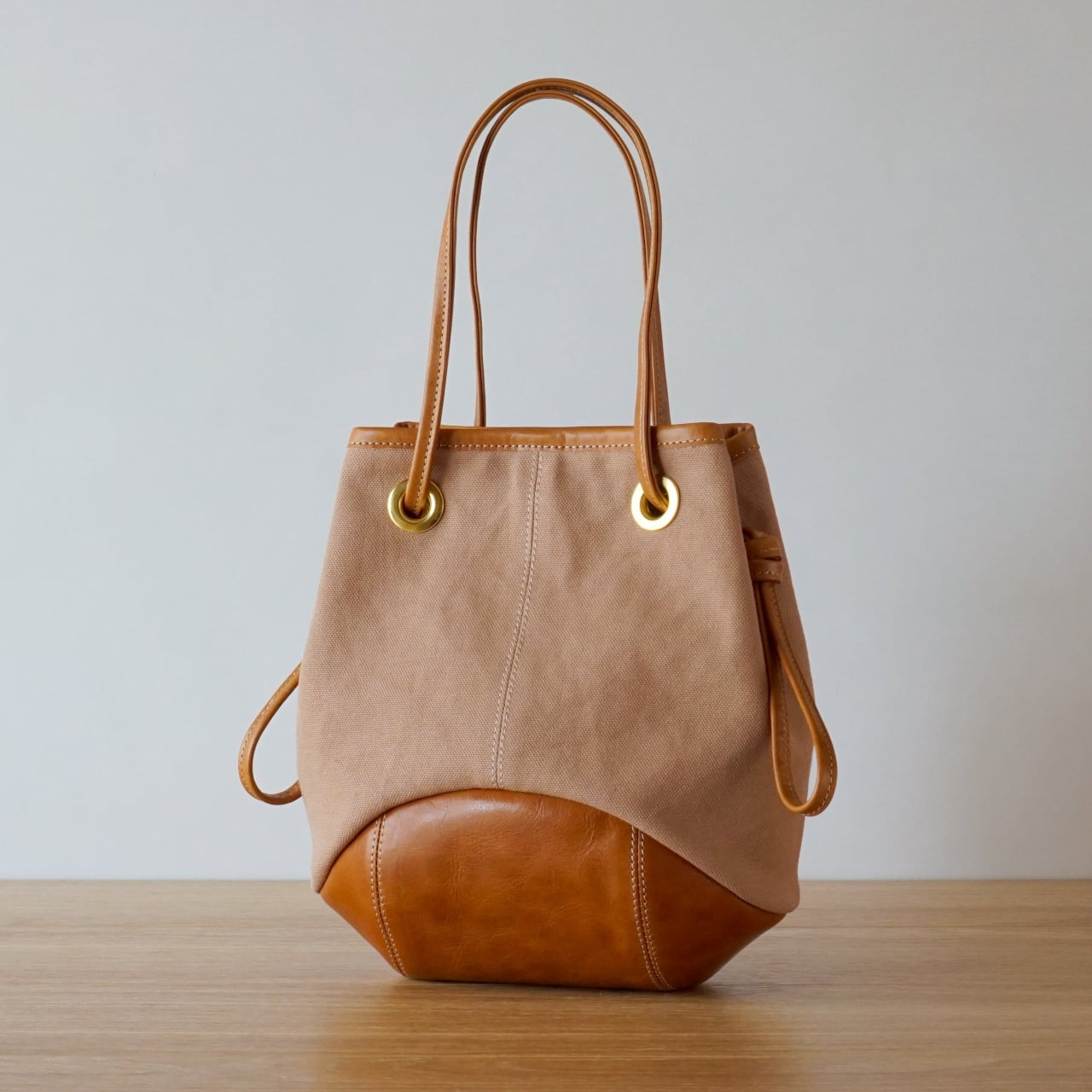 パピーplus / ピンクベージュ【受注制作】 | Hanp Bag Trocco