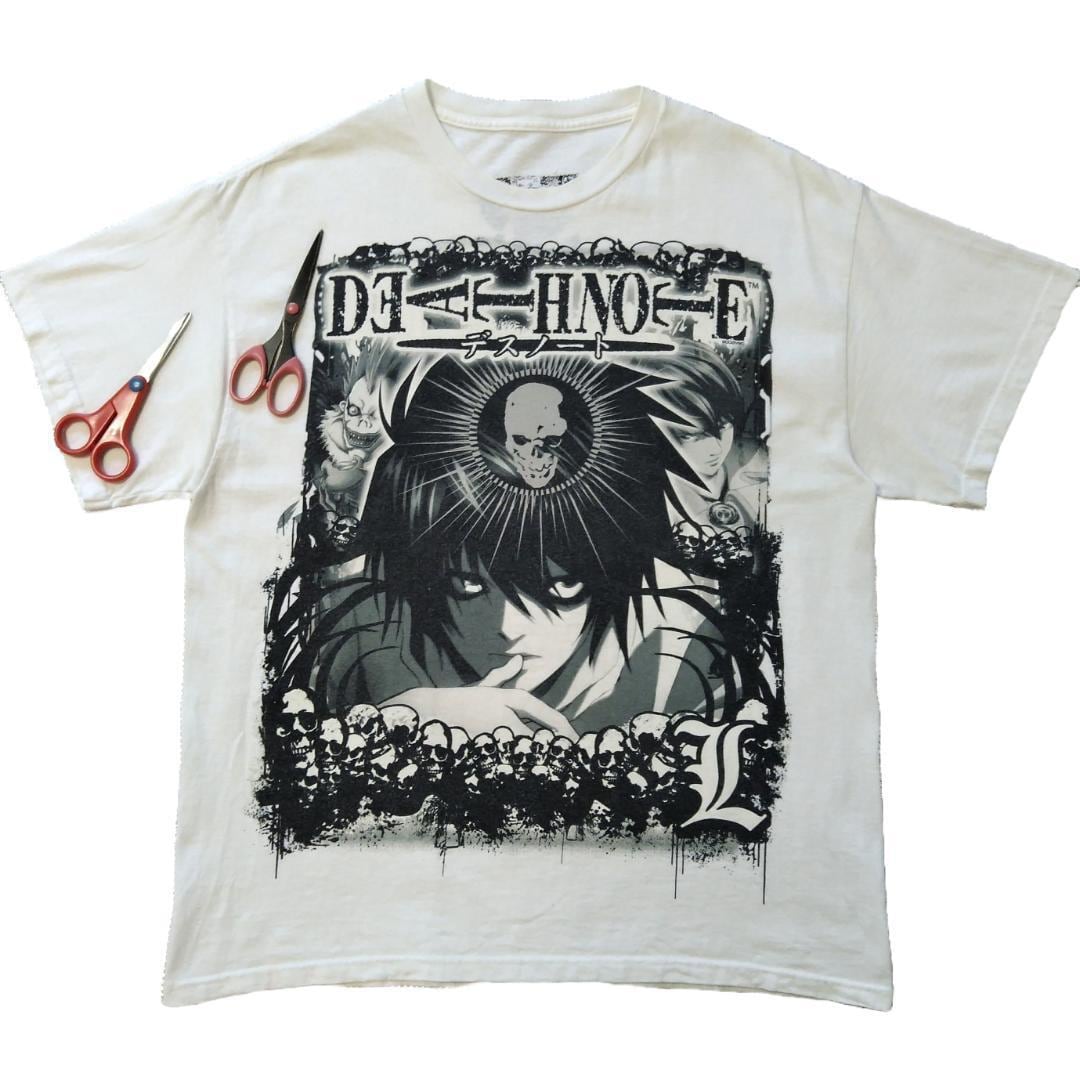 古着 デスノート 00s Tシャツ Lサイズ 白 アニメTシャツ 海外 古着 デスノート 00s Tシャツ Lサイズ 白 アニメTシャツ 海外