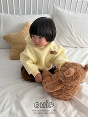 チップ / CHIP / 刺繍フードトレーナー / 韓国子供服 / キッズ / 26winter *1~5*