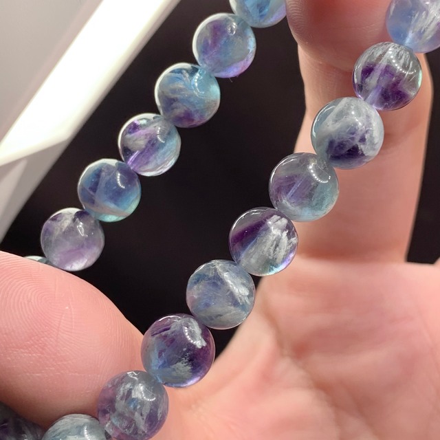 エンジェルフェザーフローライトブレスレット