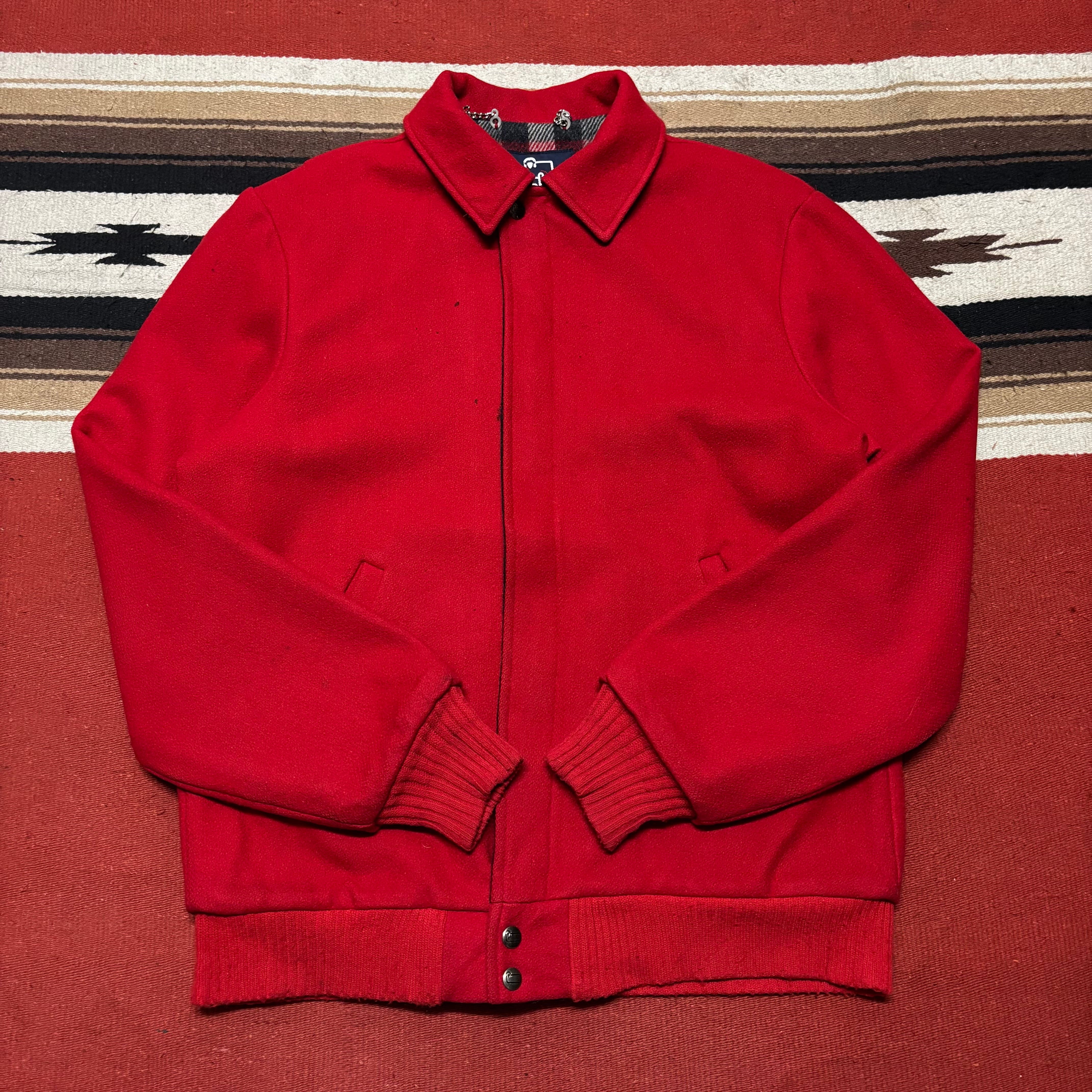 80s USA製 Woolrich Wool Jacket size M | DESERTSNOW
