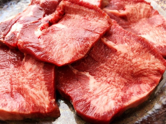 【量り売り】牛タンスライス 焼肉用 10g単位