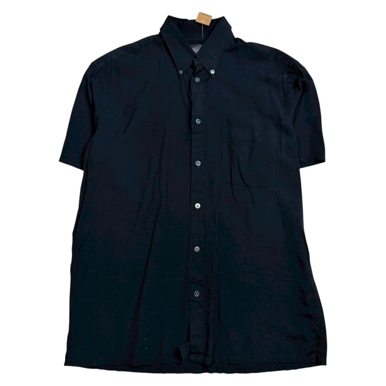 Columbia 【PFG】 フィッシングシャツ 2XL 刺繍 ブラック 半袖シャツ