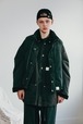 INNAT “ Garment Dyed Down Vest ( Ink )”
