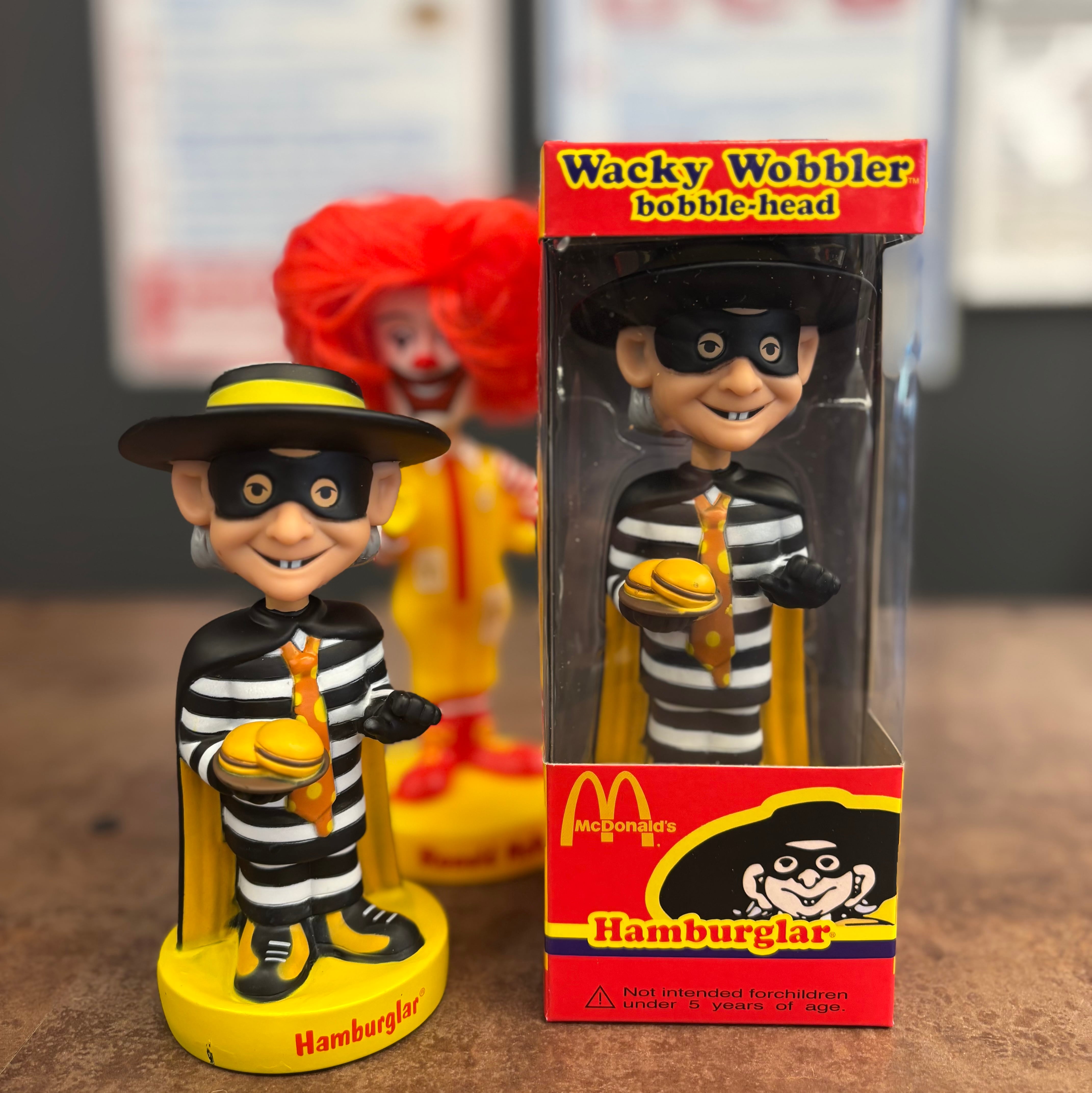 FUNKO】BOBBING HEAD OBJECT McDonald's HAMBURGLAR | Transit