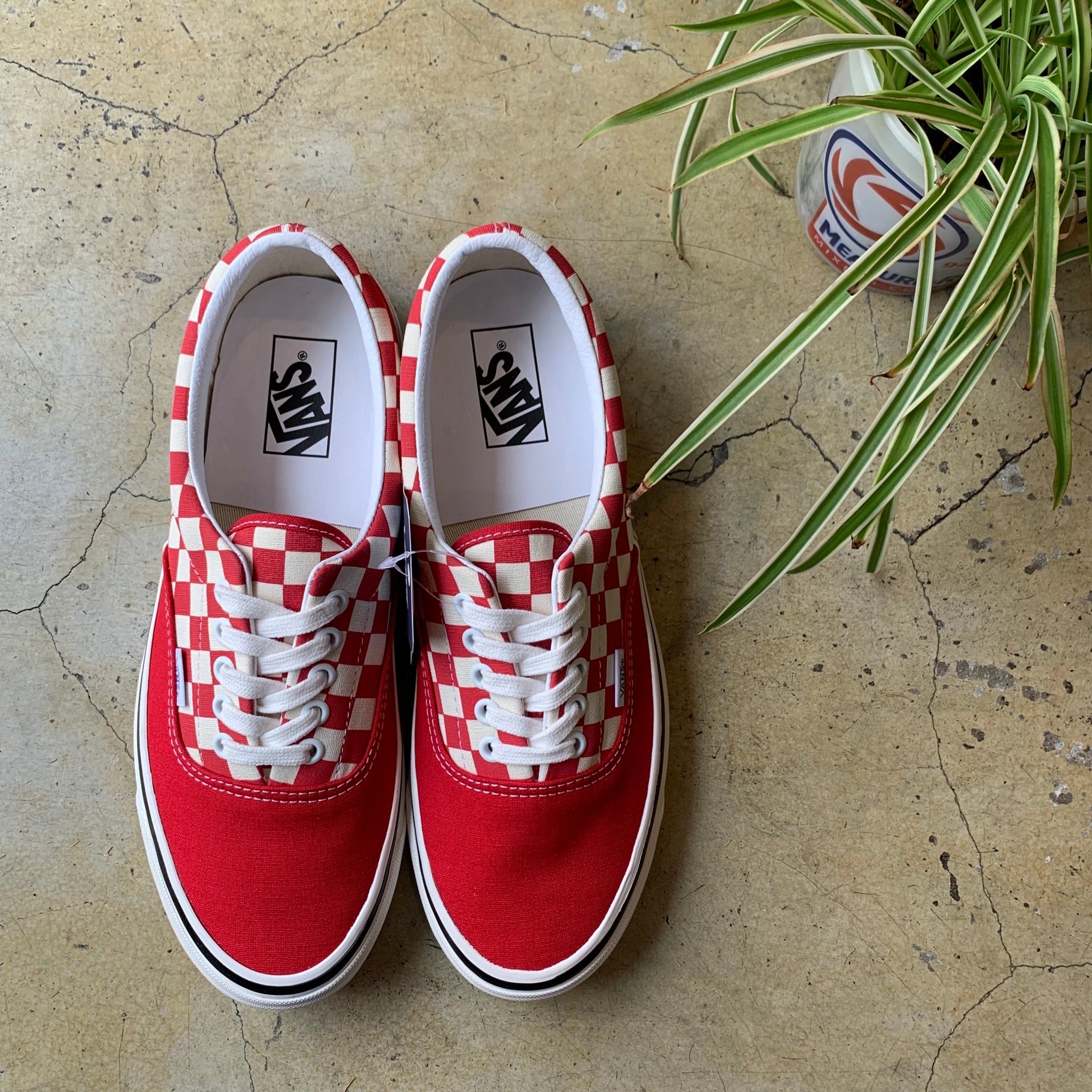 Vans "ERA Style 95 DX" Anaheim Factory Collection RED x WHT