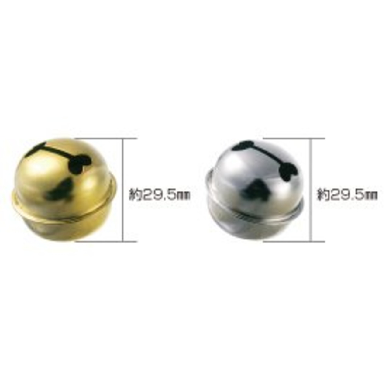 株 京都物産 鈴 超特大 30mm 10個入 金