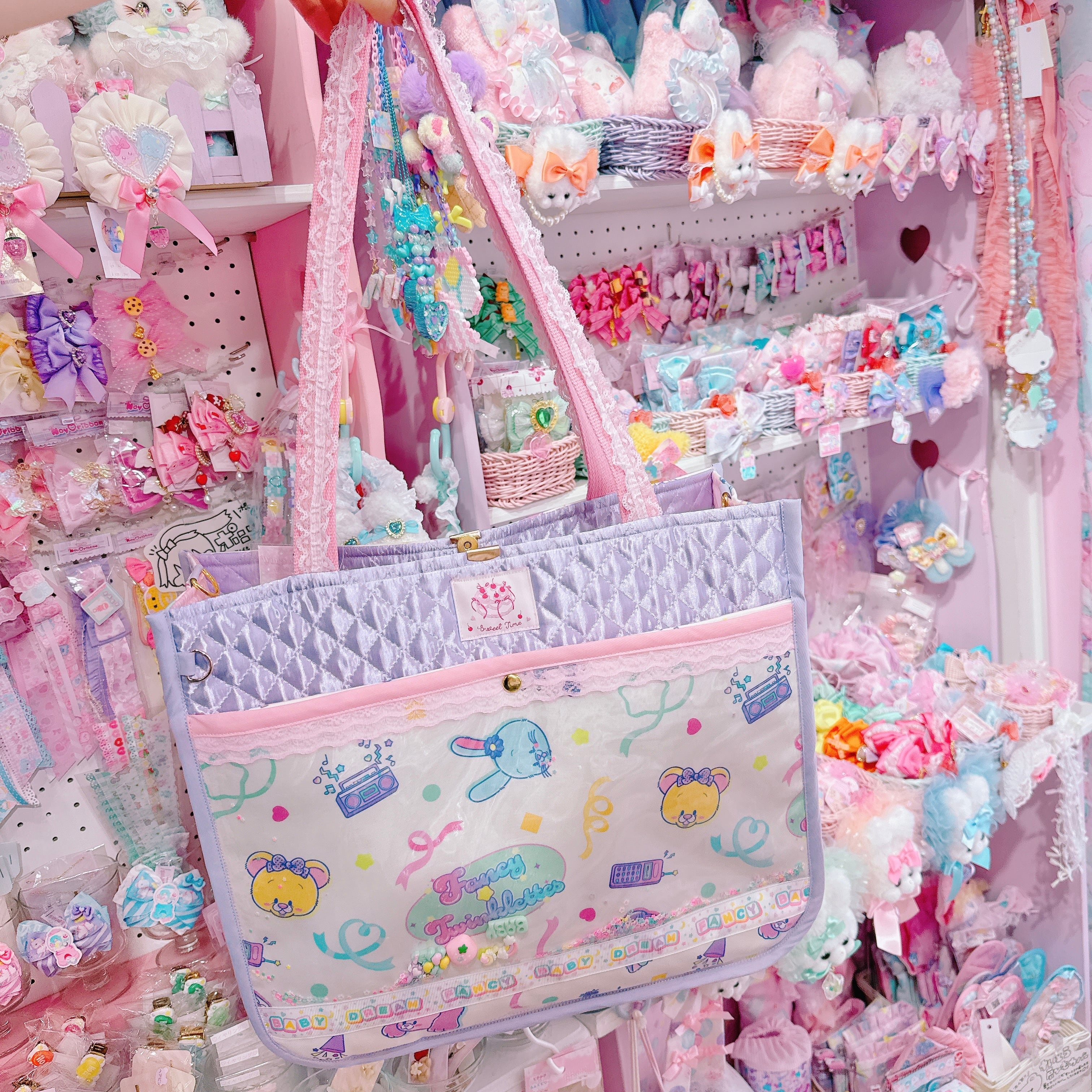 【N6】84-10推し活2wayトートバッグ遠征Ver.（ショルダーひも別売）