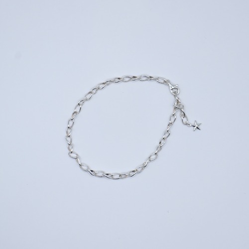カーブチェーンブレスレット silver925