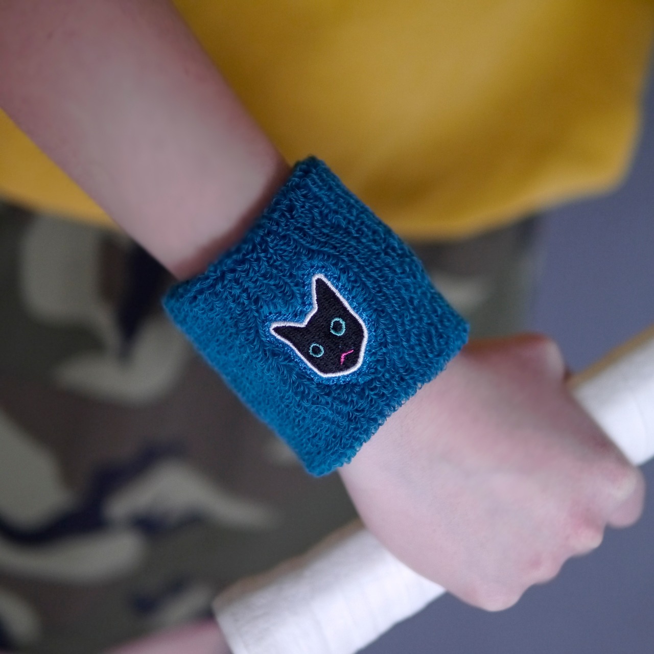 黒猫.リストバンド_F・全40色