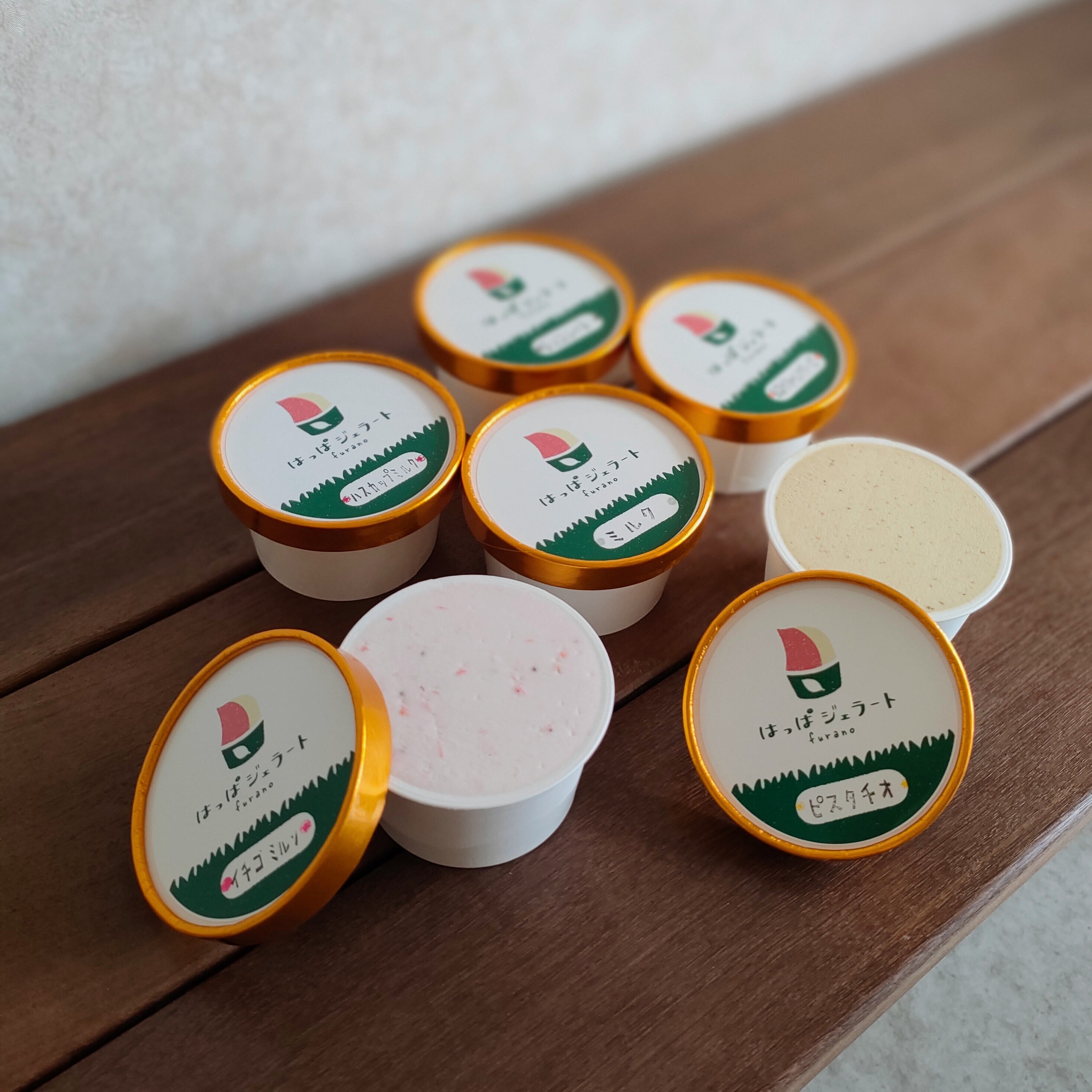 ジェラート12個入セット【6種類×2個】 | はっぱジェラート