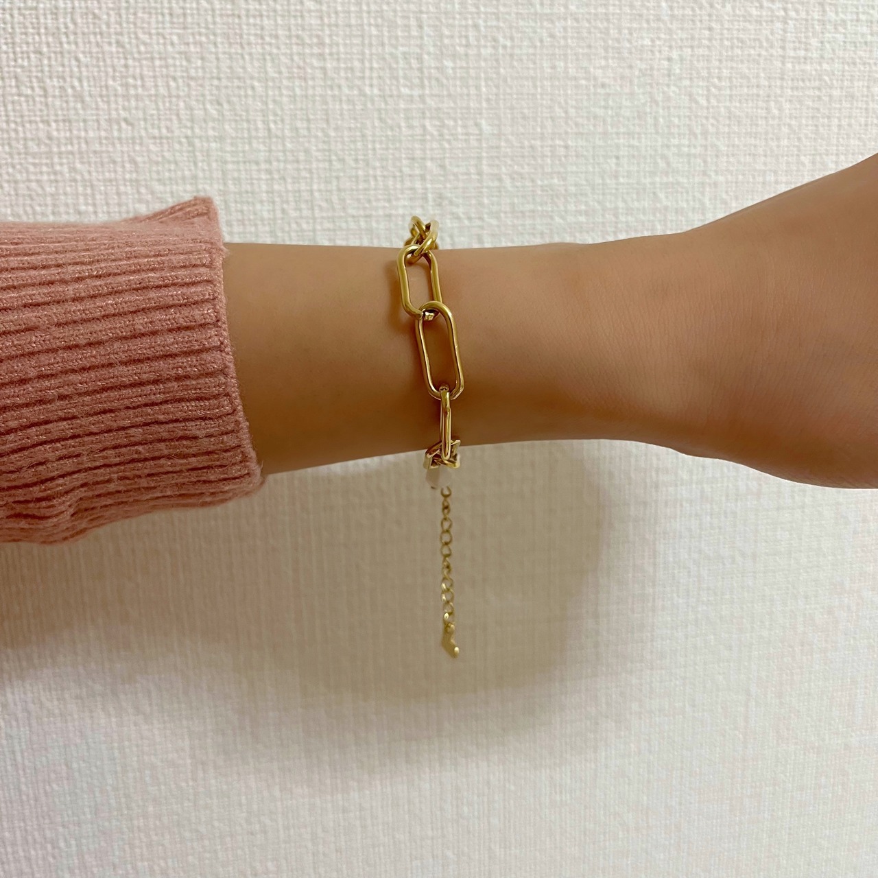 【 ブルームーンストーン 】チェーンブレスレット［GKB010］