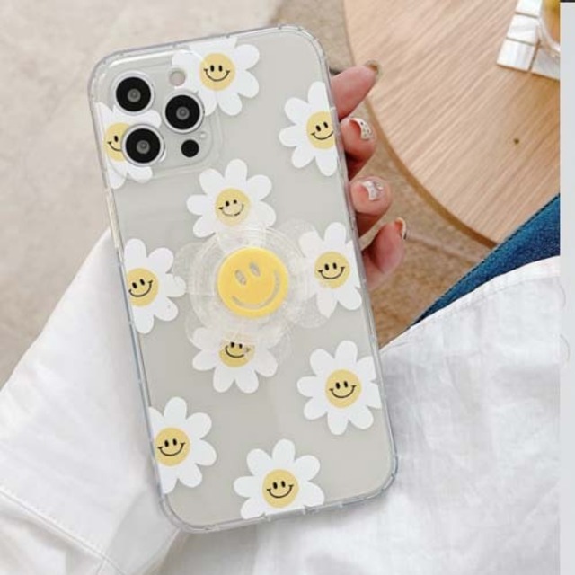 Iphoneスマイルフラワークリア花柄かわいいスマホケース Iphone アイフォン X Xs Xr Xsmax 11 11pro 11pro Max 12 12pro 12mini 13 プロ ミニ マックス かわいいiphone Galaxyスマホケースのmagical Lamp