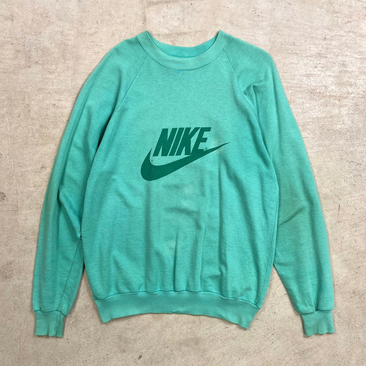 70年代 オレンジタグ NIKE ナイキ ビッグロゴプリント スウェット