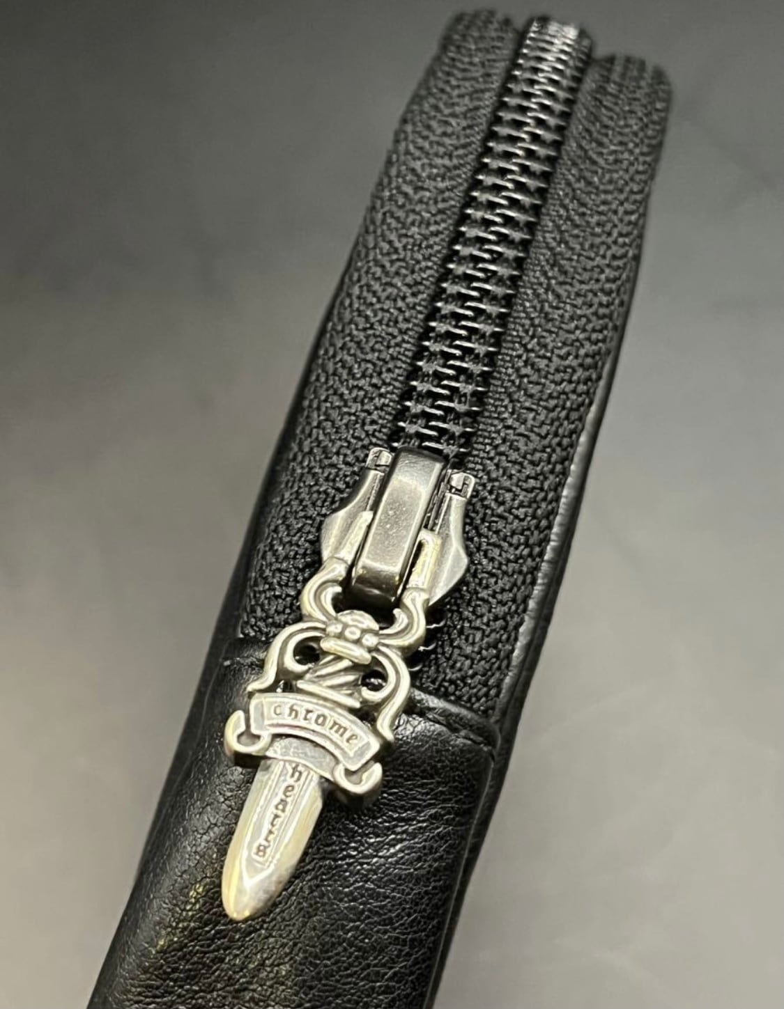 CHROME HEARTS クロムハーツ レザーアイウェアケース ダガー