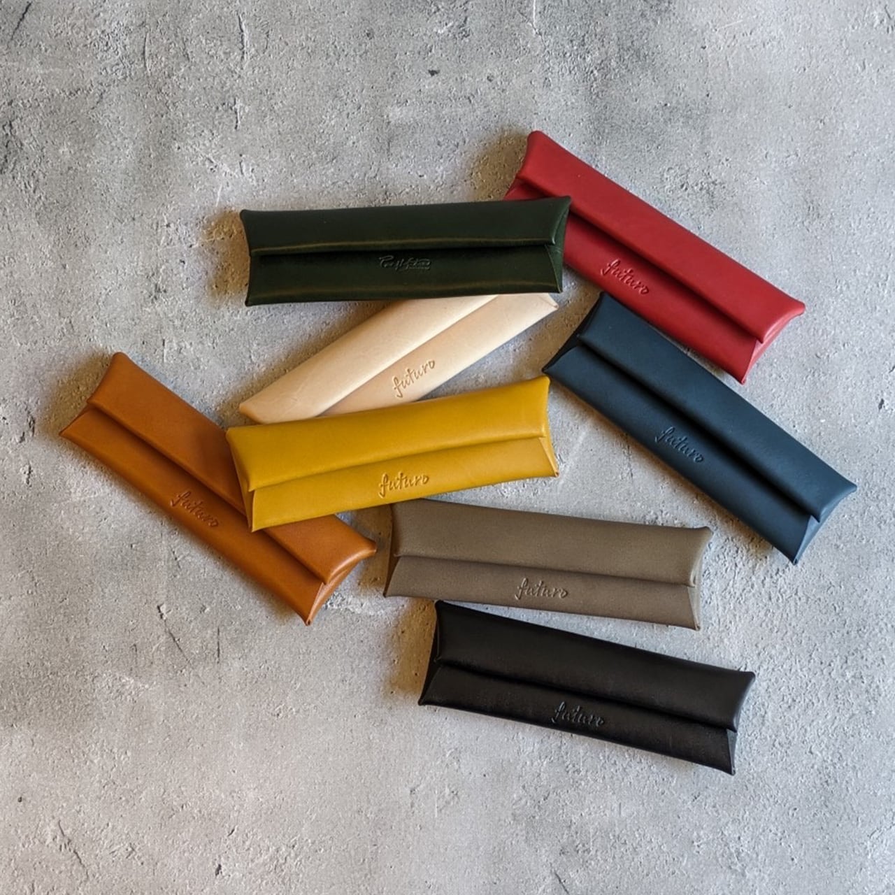 人気＊本革ペンケース＊cannoli カノーリ カラバリ | 革工房futuro｜本