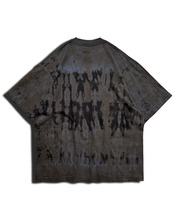 【1着限定販売 / 最短即日発送】タイダイブリーチTシャツ 人影