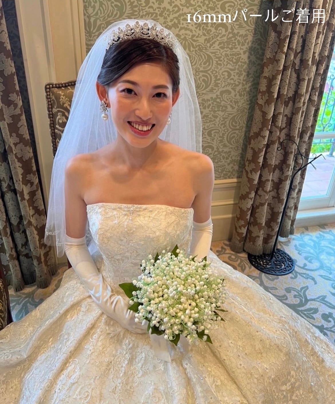 Best Wishes Margaret ピアス パール 結婚式ウェディング