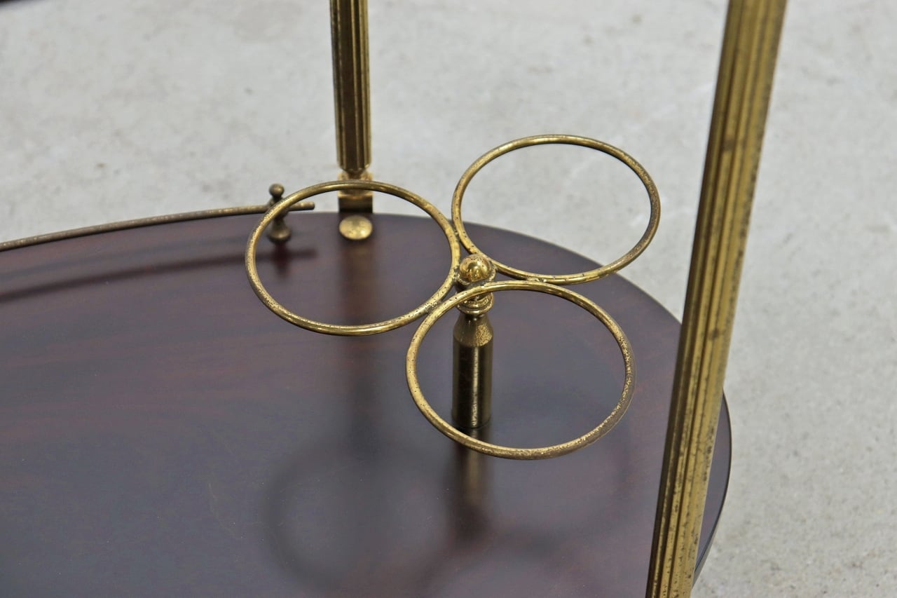 ヴィンテージ クラシカル トローリー キッチン ワゴン シェルフ