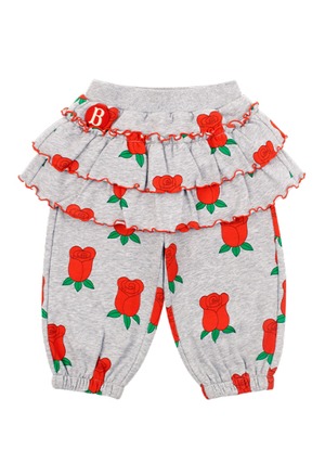 [BEBE DE PINO] All over rose baby flounce skirt sweatpants 正規品 韓国ブランド 韓国ファッション 韓国代行 韓国通販 ベベドピノ bebedepino 日本 店舗 韓国 子供服