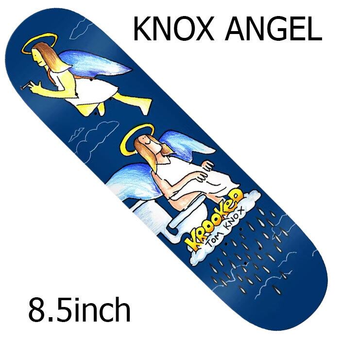 KROOKED WILSON ANGEL / KNOX ANGEL 8.25 8.5inch デッキ スケート